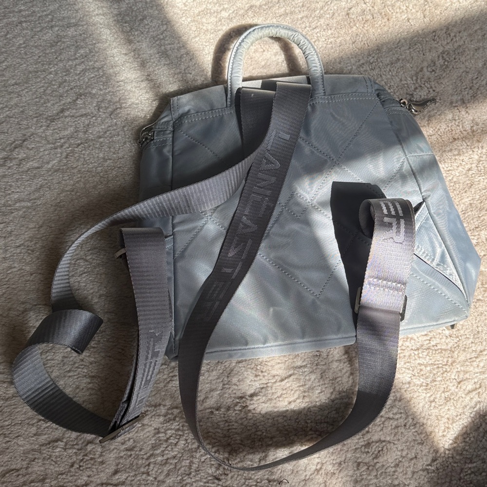 Lancaster Silver Gray Mini Backpack - image 2
